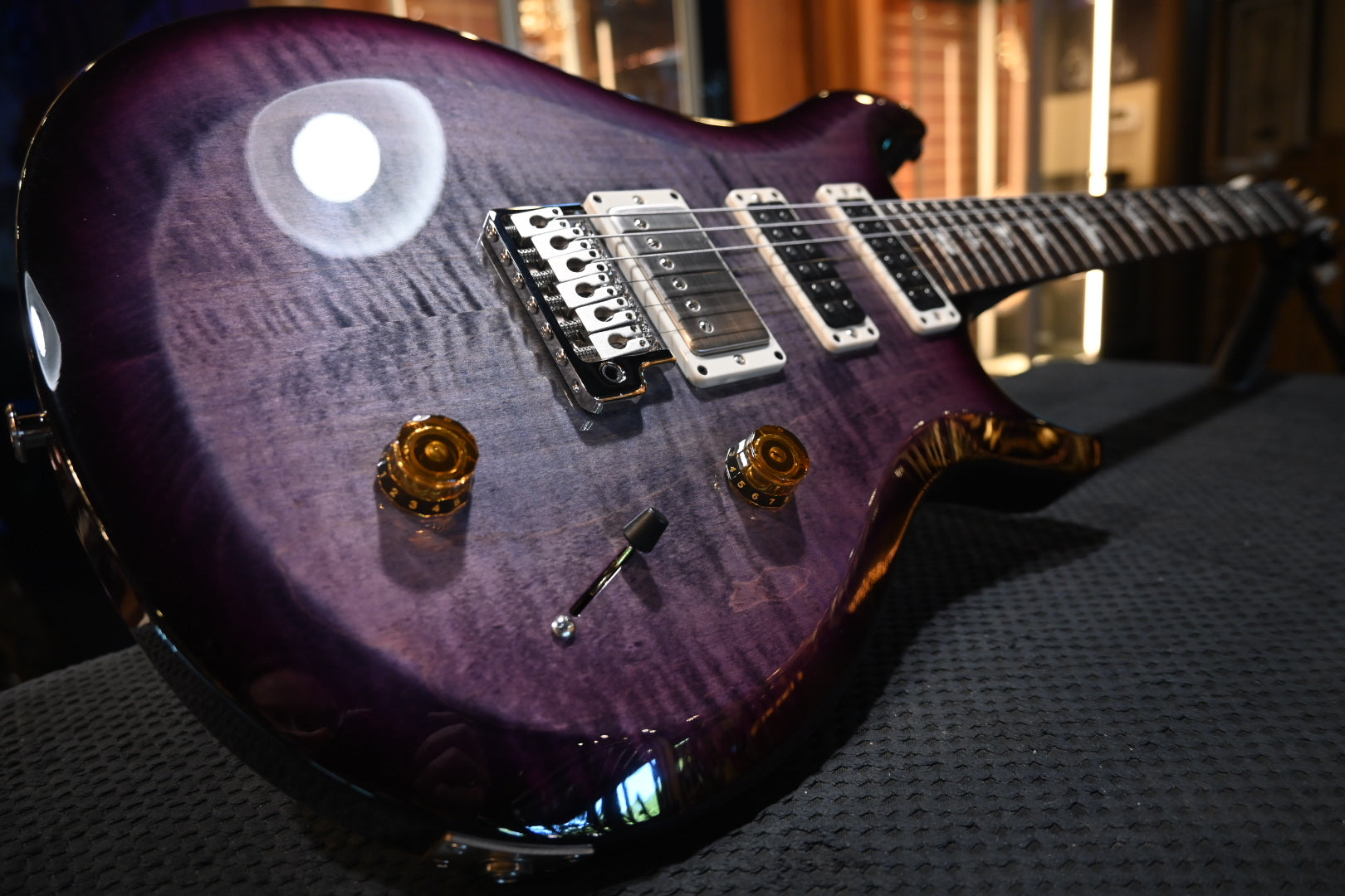 PRS S2 Studio - Faded Gray Black Purple Burst Guitar #0574 - Danville Music
