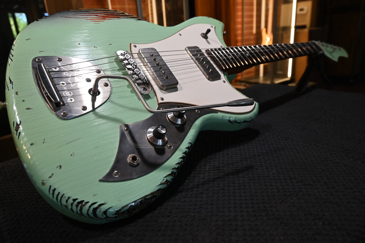 Novo Serus J Limited - Surf Green over '64 3-Tone Burst Guitar #6593