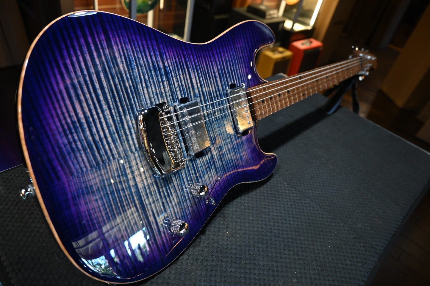 Music Man Sabre - Blurple Guitar #6772