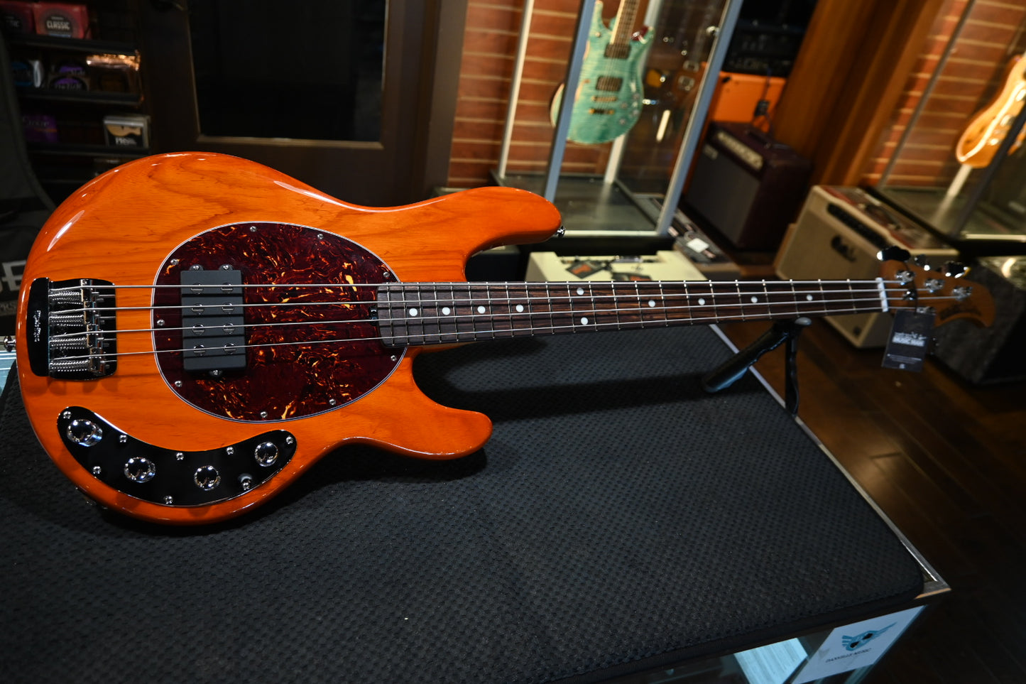 Music Man Stingray Special H - Translucent Orange Bass #9225 - Danville Music