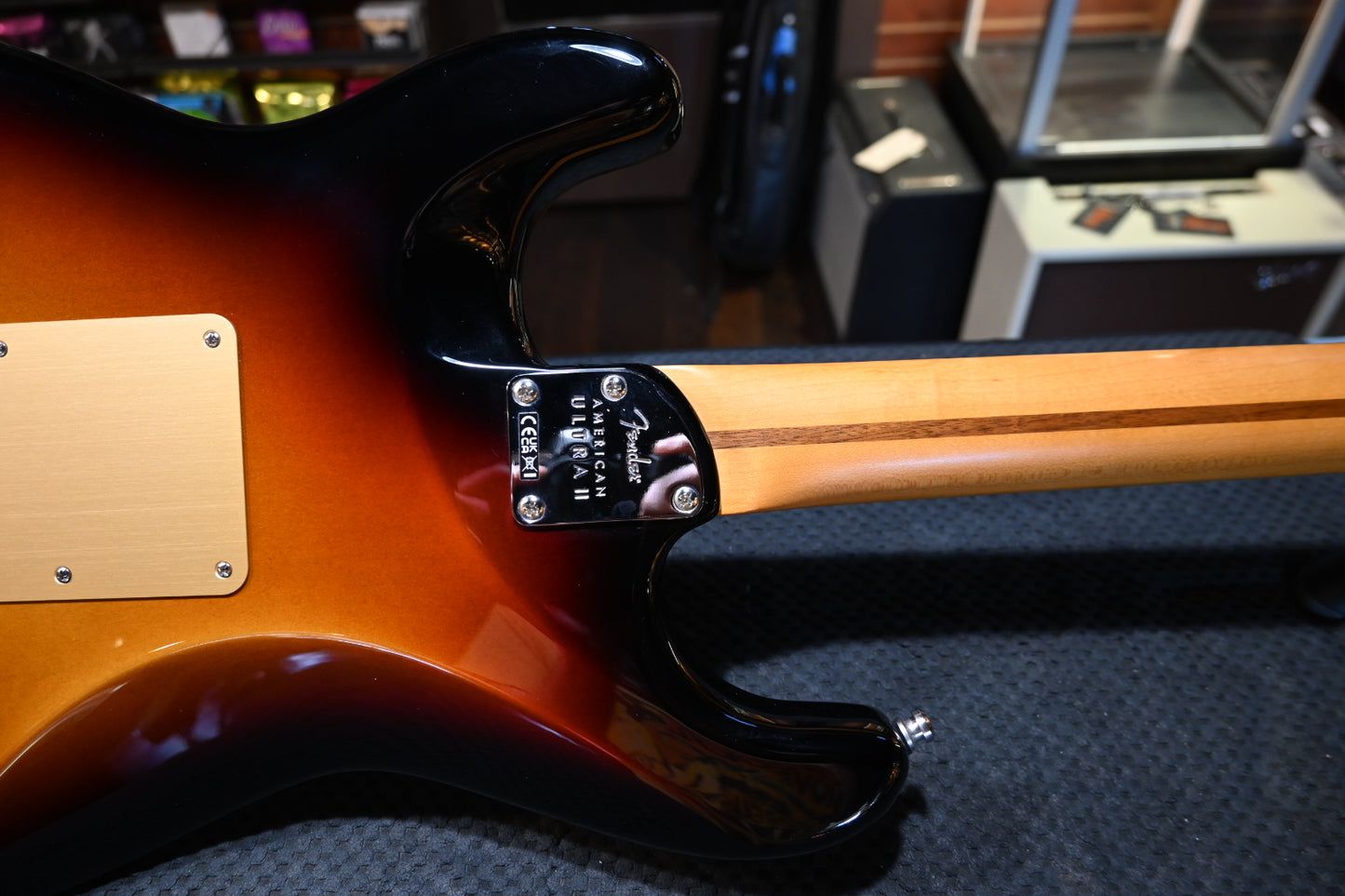 Fender American Ultra II Stratocaster HSS 2024 - 3-Tone Sunburst Guitar #8336 - Danville Music
