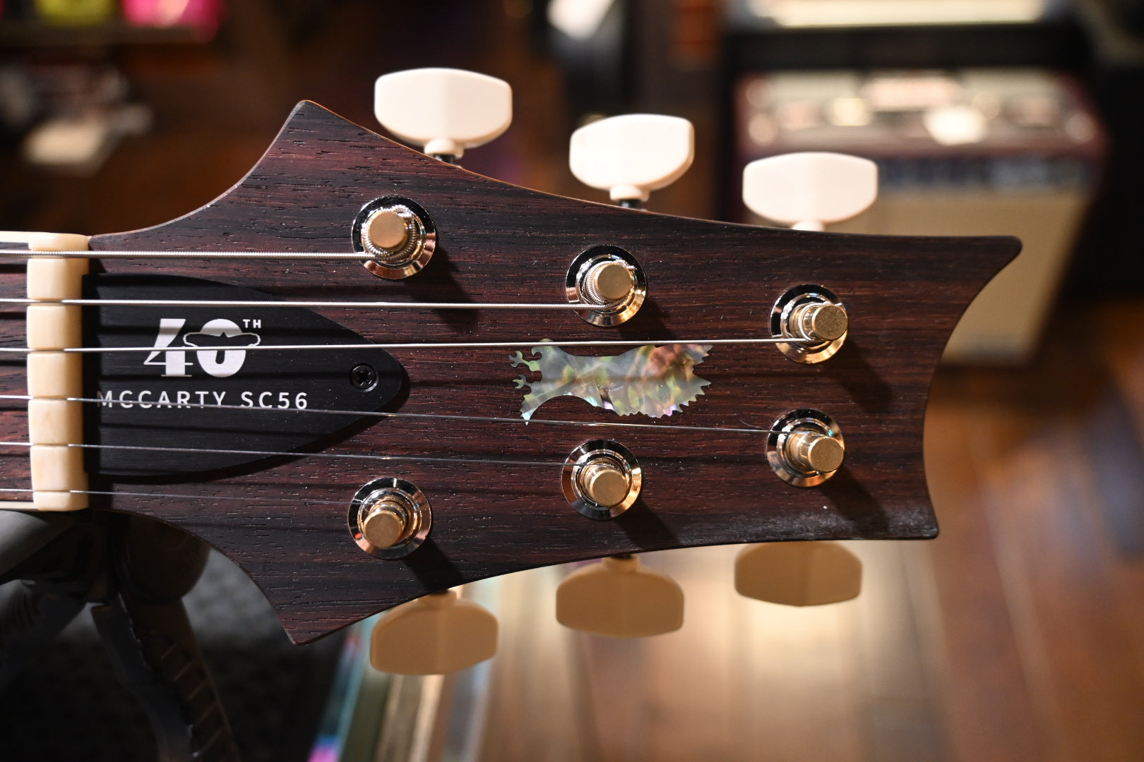 PRS 40th Anniversary McCarty SC56 Limited Edition - Faded Blue Jean Guitar #6737 - Danville Music