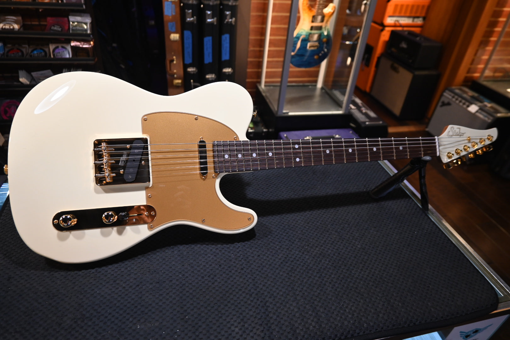 Suhr Mateus Asato Signature Series Classic T - MA White Guitar #1435 - Danville Music