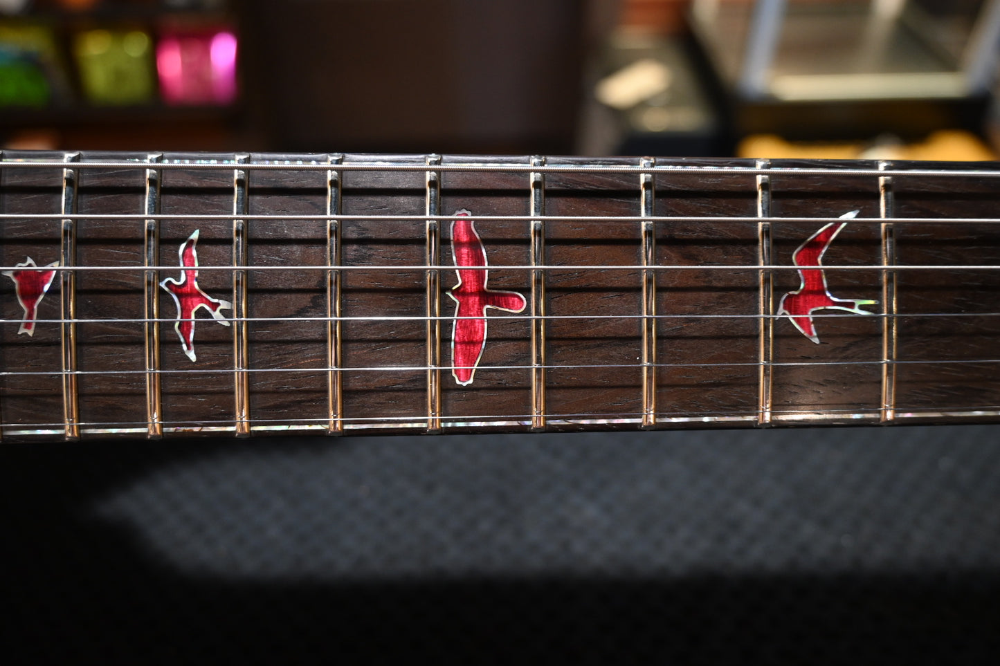 PRS Private Stock Custom 24 - Raspberry Reverse Dragon’s Breath Guitar #12249 - Danville Music