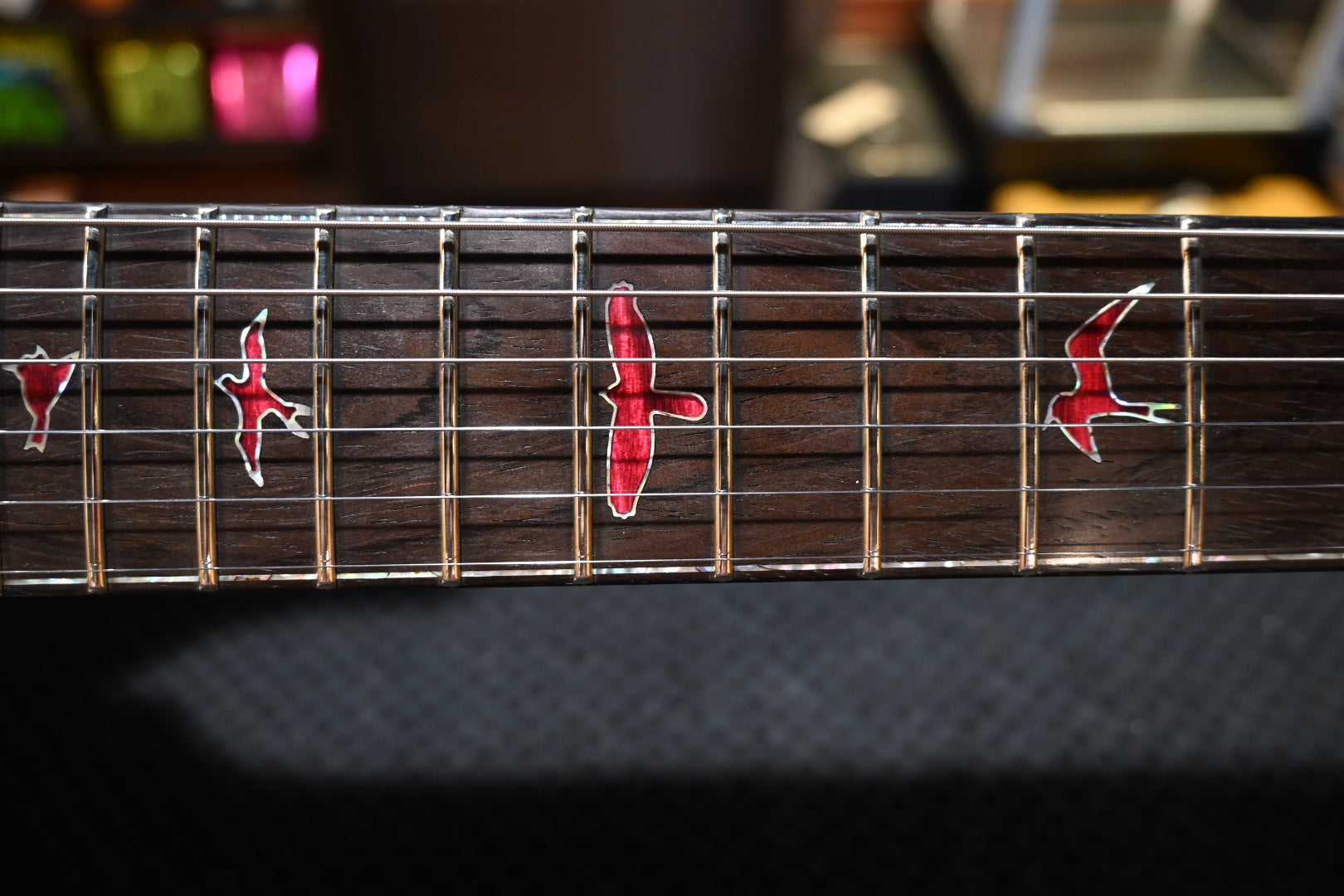 PRS Private Stock Custom 24 - Raspberry Reverse Dragon’s Breath Guitar #12249 - Danville Music