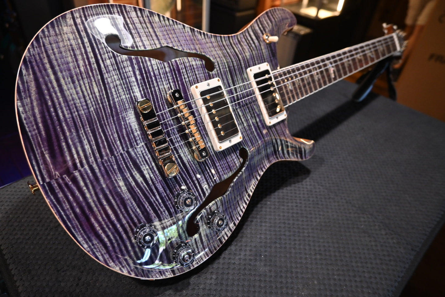 PRS McCarty 594 Hollowbody II 10-Top/Back - Aurora Borealis Guitar #5746