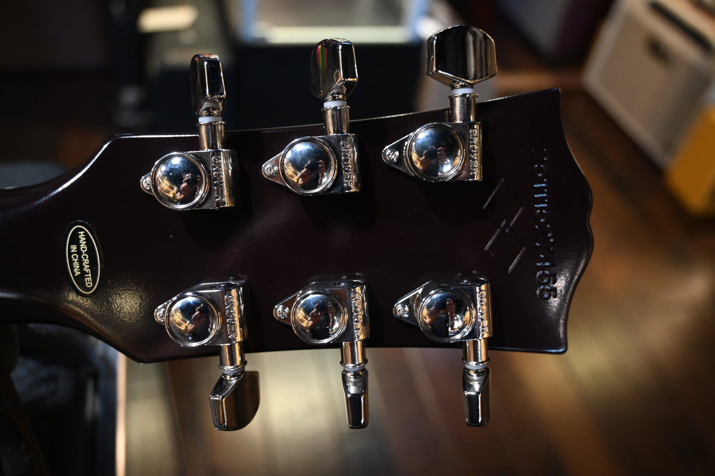 Epiphone Jeff Beck Les Paul Limited Edition - Oxblood Guitar #7455 - Danville Music