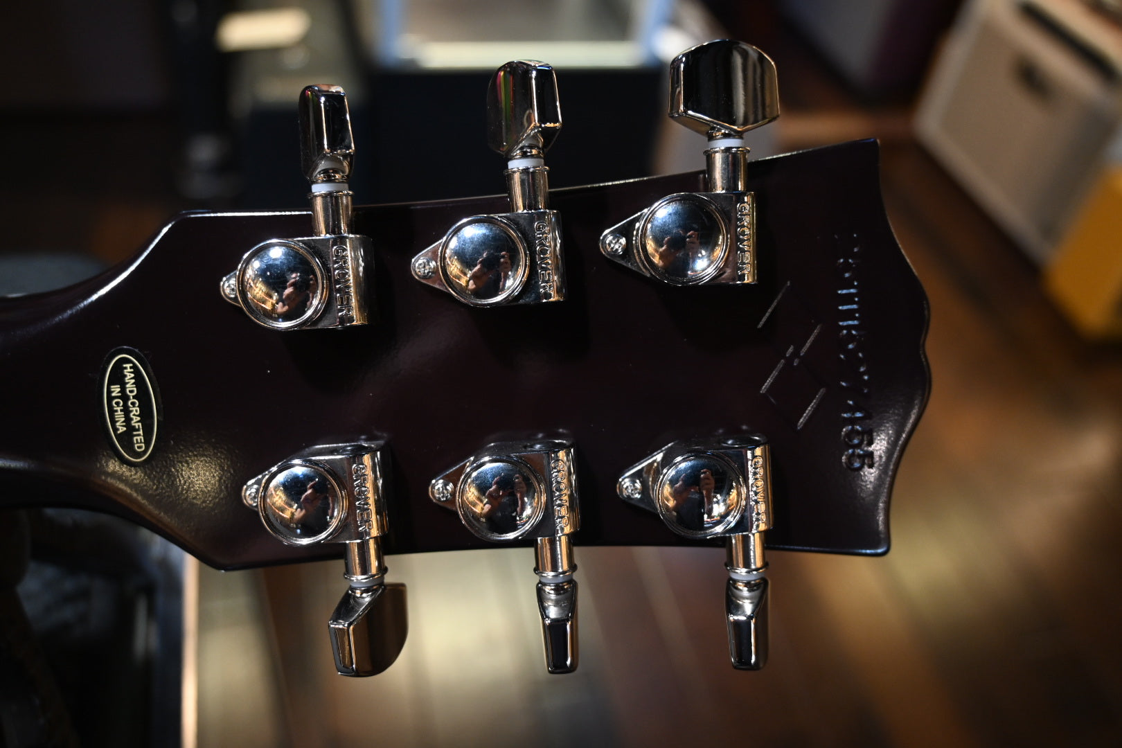 Epiphone Jeff Beck Les Paul Limited Edition - Oxblood Guitar #7455 - Danville Music