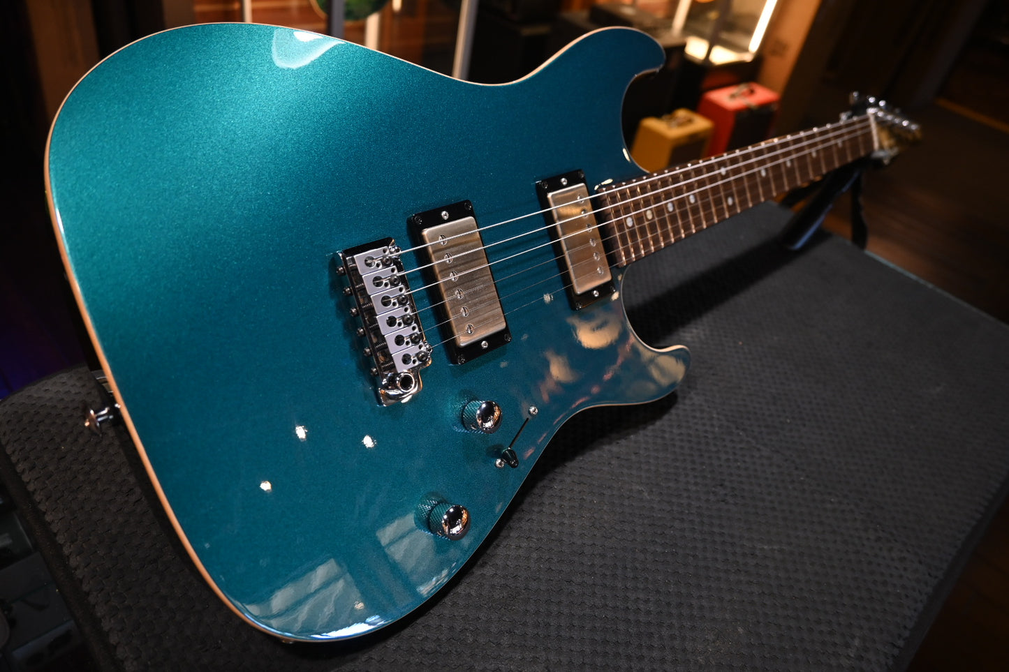 Suhr Pete Thorn Signature Series Standard HH 2021 - Ocean Turquoise Guitar #2255