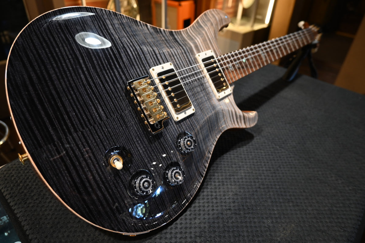PRS Wood Library DGT 10-Top 2024 Brazilian - Gray Black Fade Guitar #2373