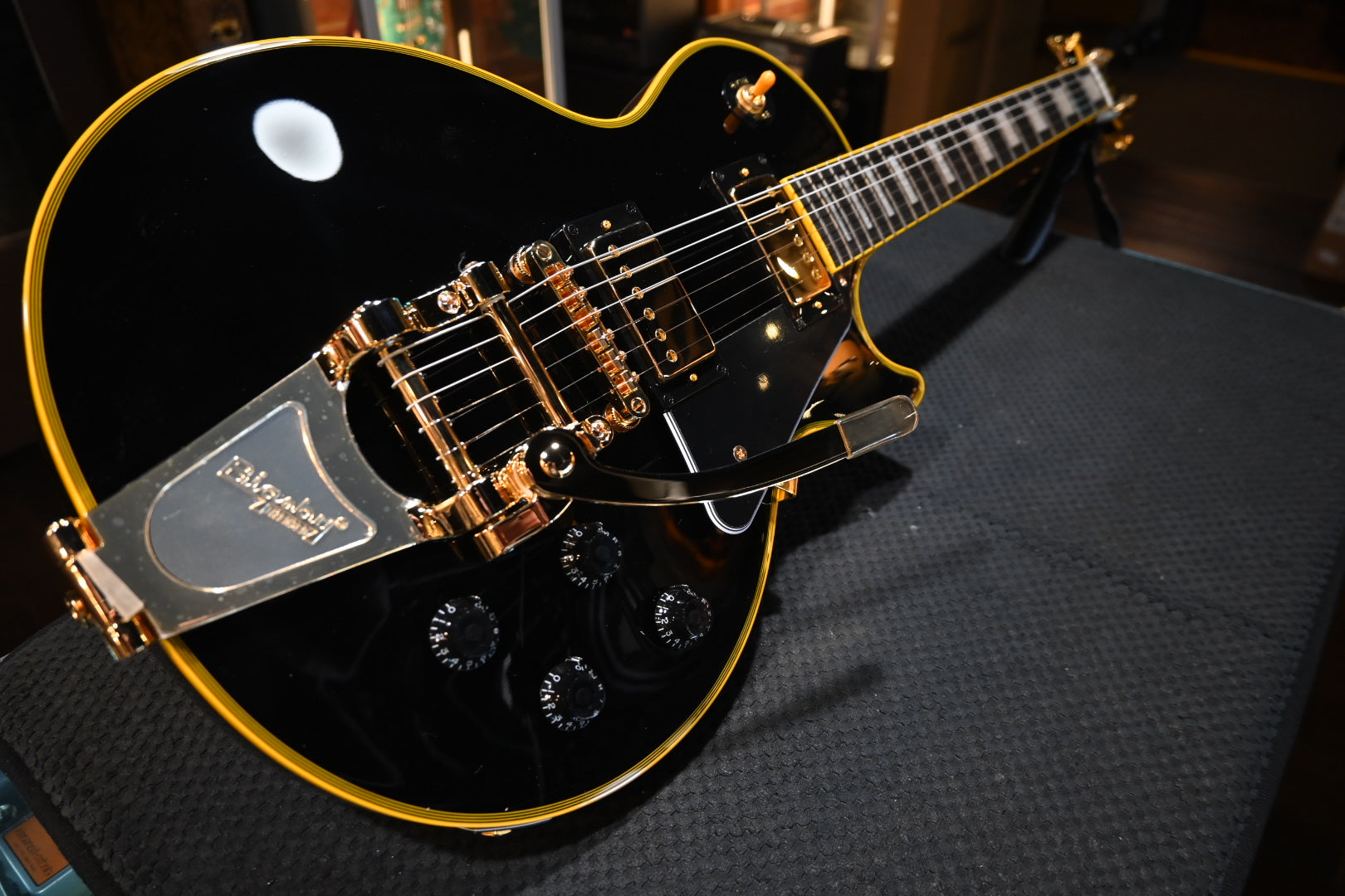 Epiphone Joe Bonamassa 1959 Les Paul Custom - Ebony Guitar #7419 - Danville Music