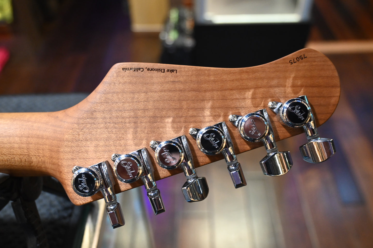 Suhr Custom Classic JM Antique - Daphne Blue Guitar #5075 USED - Danville Music