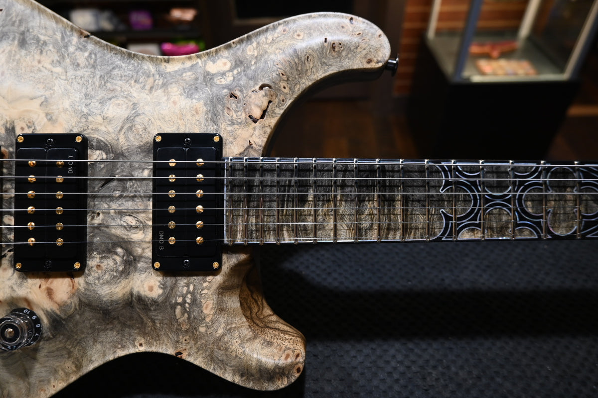 PRS Private Stock Custom 24 Gothic Buckeye Burl - Natural Satin Guitar #12250
