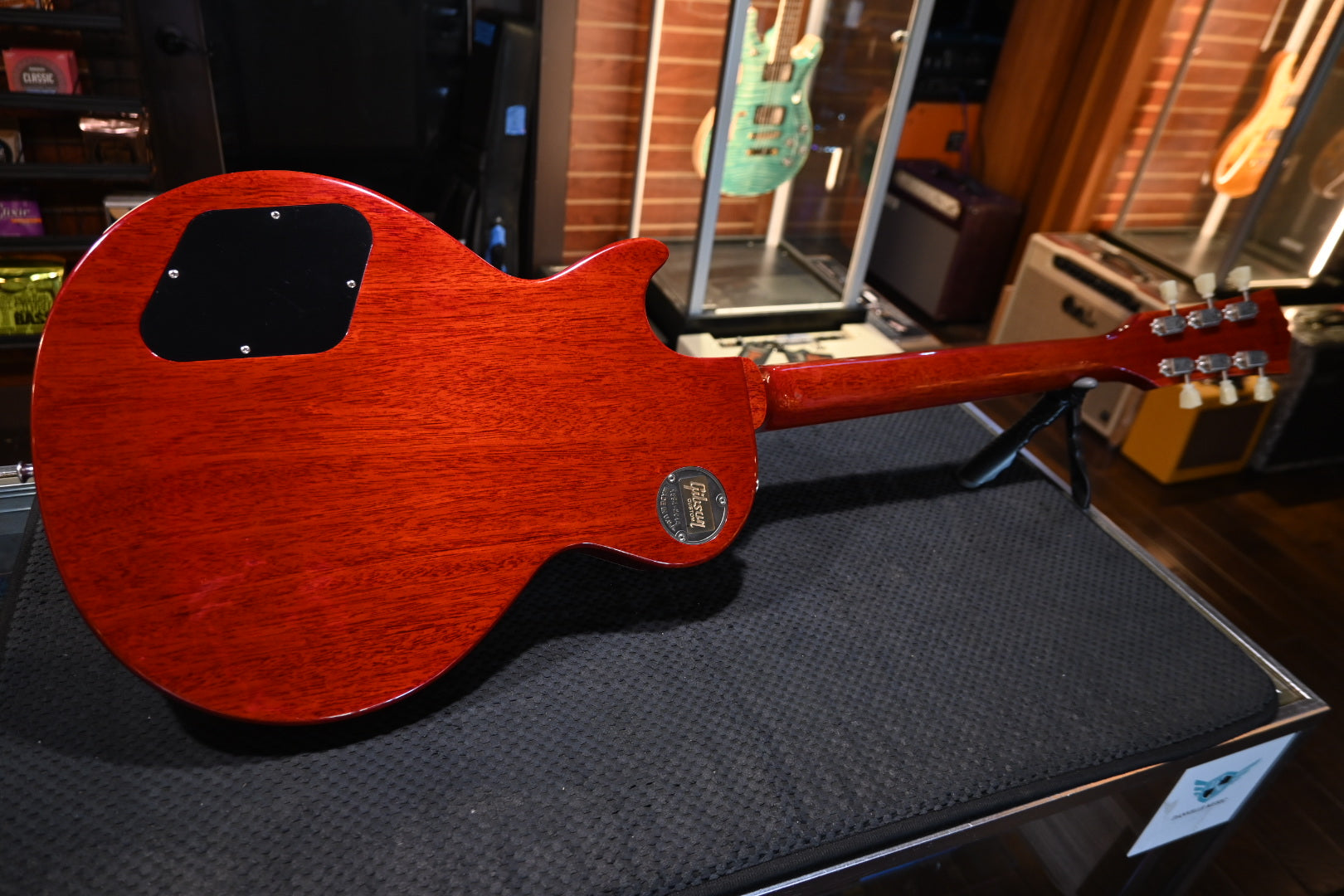 Gibson Custom Shop 1958 Les Paul Standard Reissu VOS 2015 - Sunrise Tea Burst Guitar #2576 - Danville Music