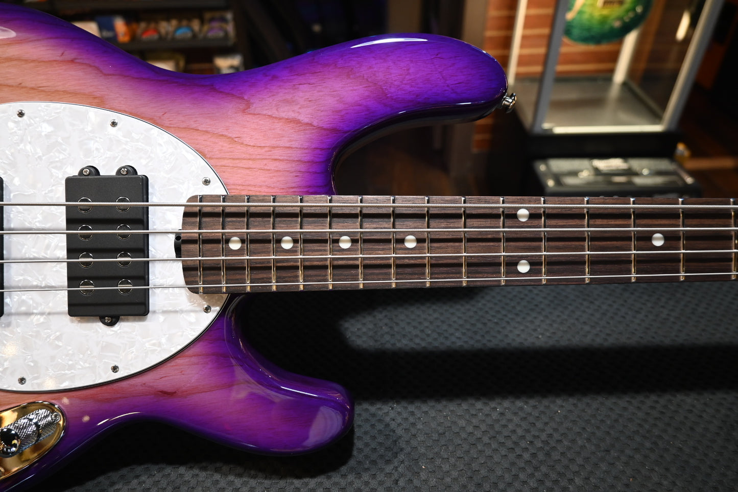 Music Man Stingray Special HH - Purple Sunset Bass #4621 - Danville Music