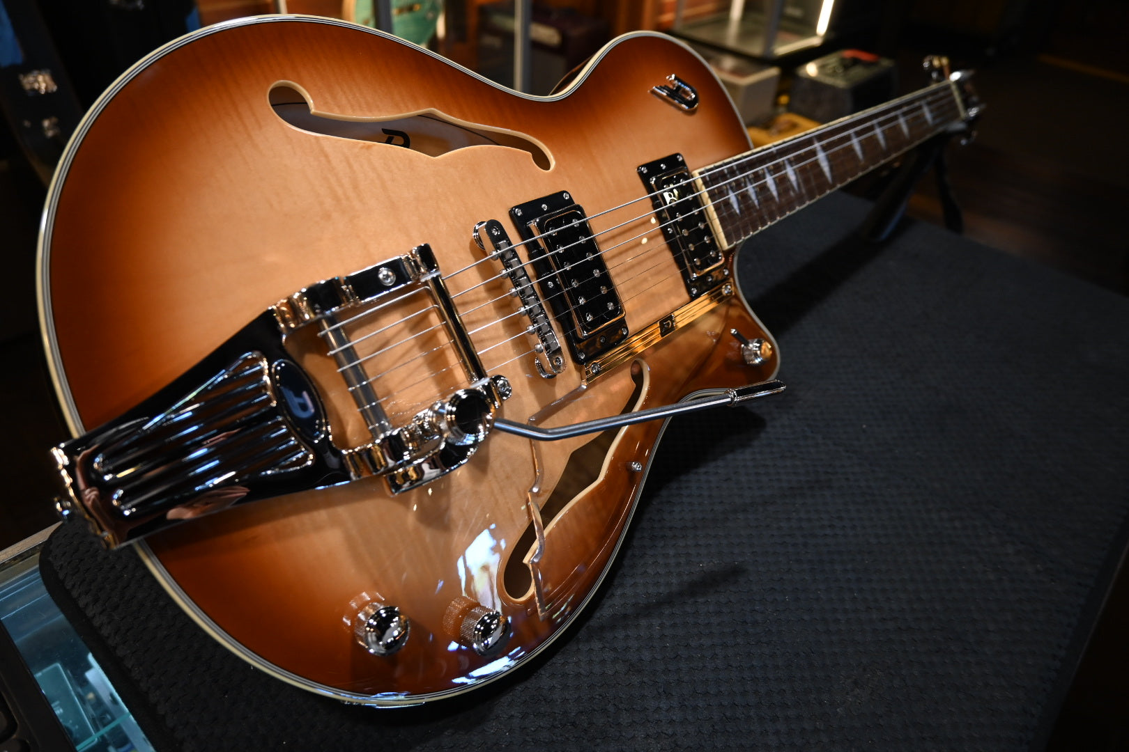 Duesenberg Starplayer TV Deluxe - Light Antique Burst Guitar #3144 - Danville Music