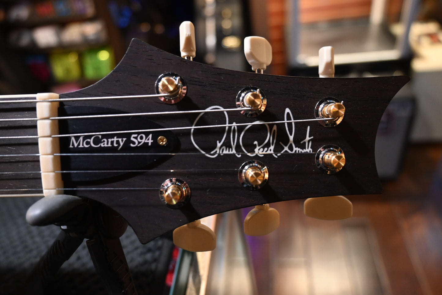 PRS Wood Library McCarty 594 Hollowbody II 10-Top Brazilian Rosewood - Natural Guitar #1908