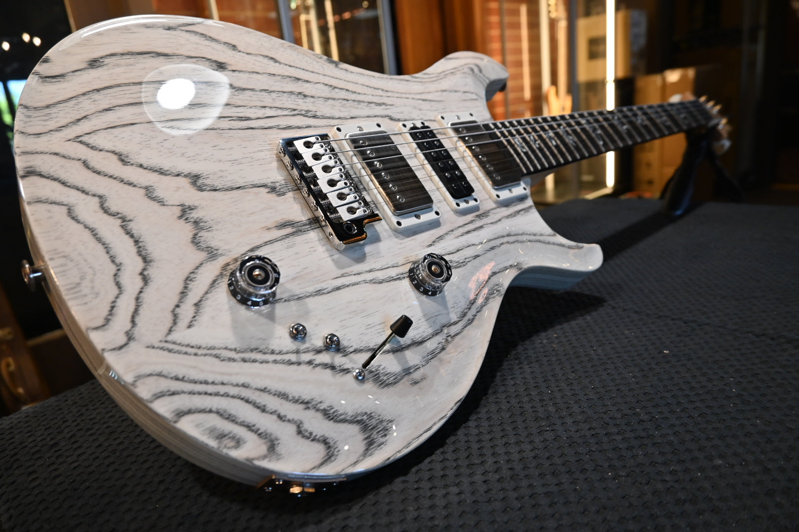 PRS Wood Library Swamp Ash Special - White Doghair Guitar #7359 - Danville Music