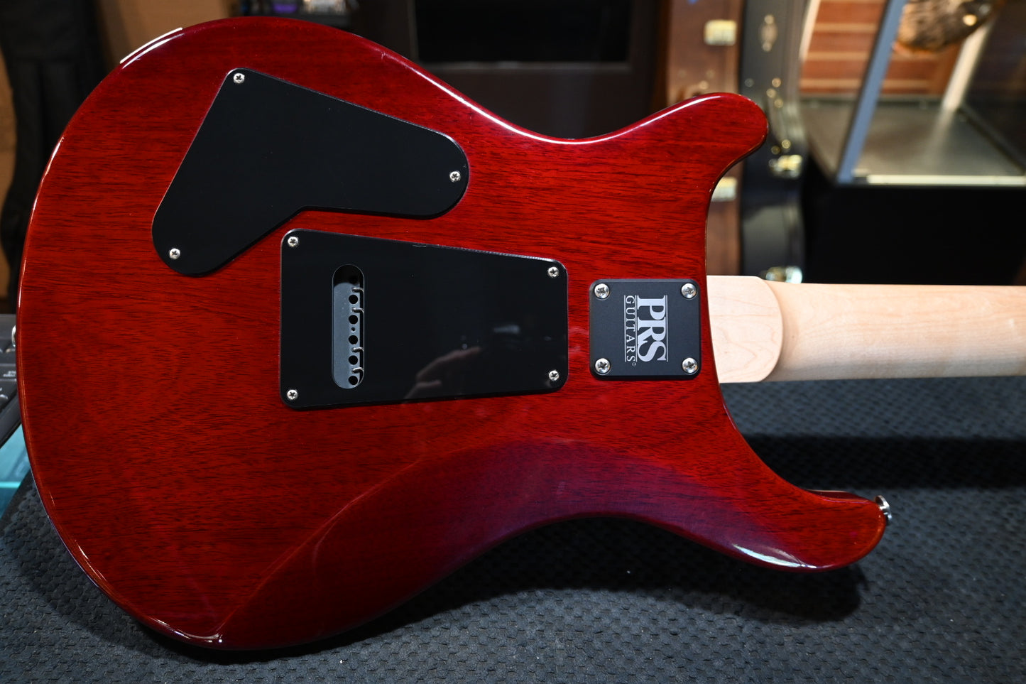 PRS CE 24 Semi-Hollow 2021 - Fire Red Guitar #4767