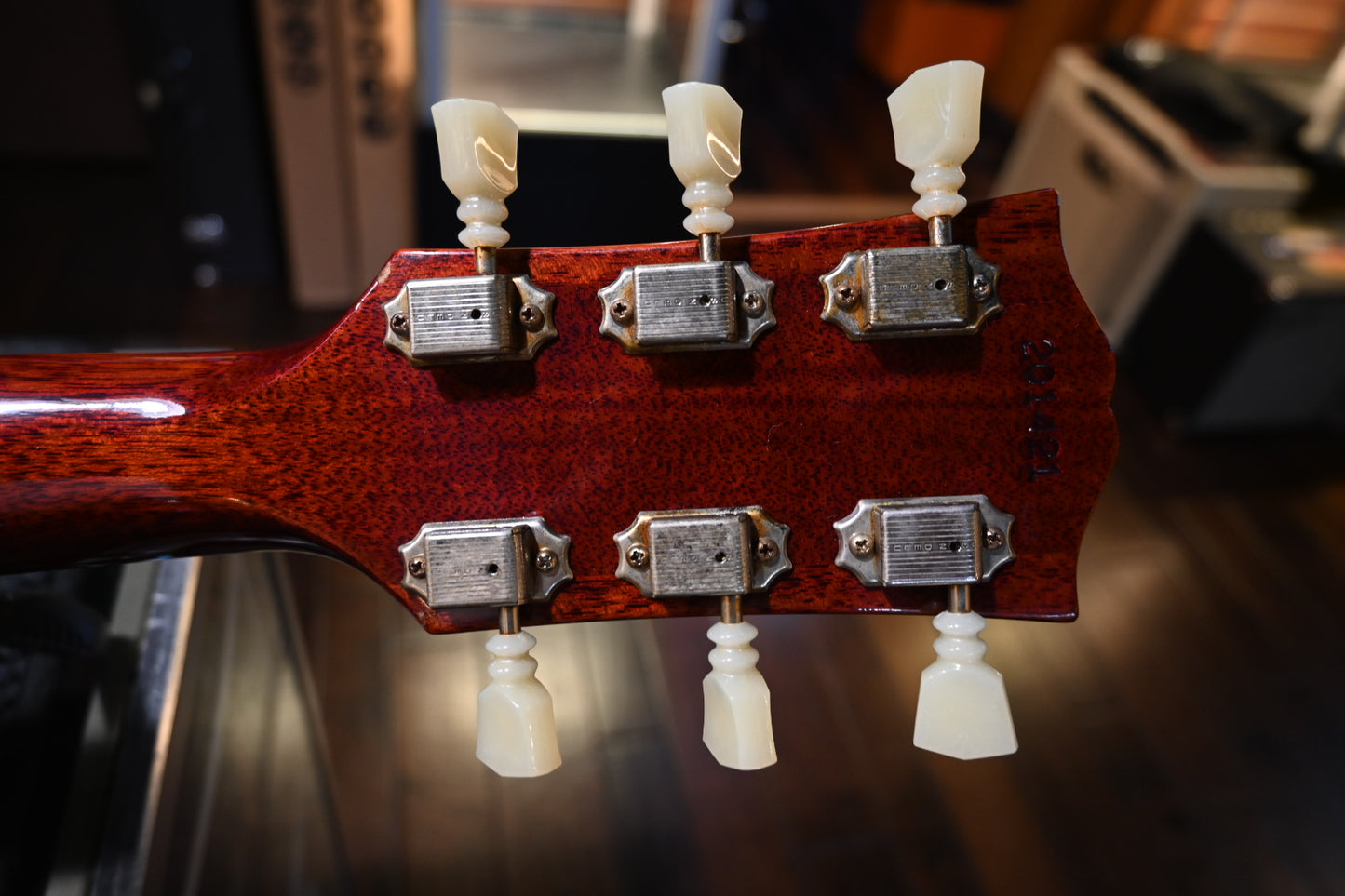 Gibson Custom Shop 1961 Les Paul SG Standard Reissue Stop-Bar VOS 2022 - Cherry Red Guitar #1421