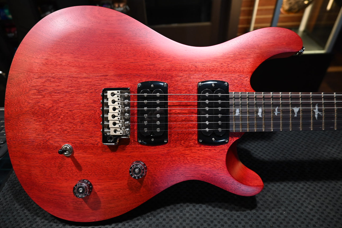 PRS SE CE 24 Standard Satin - Vintage Cherry Guitar #6771