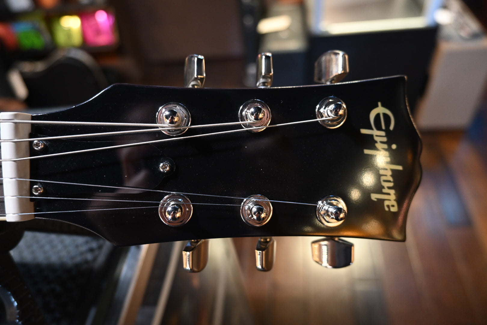 Epiphone Jeff Beck Les Paul Limited Edition - Oxblood Guitar #7455 - Danville Music