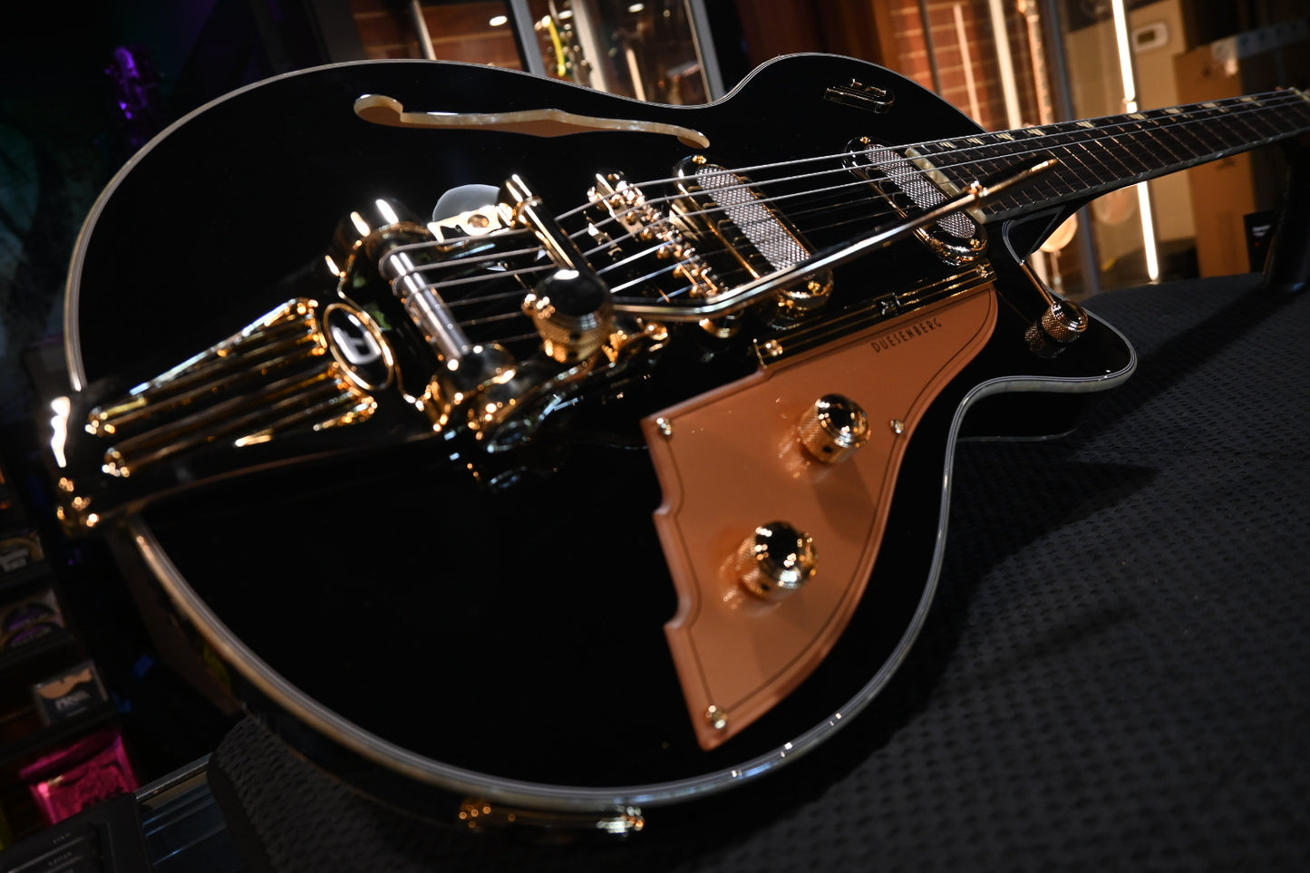 Duesenberg TV Phonic - Black Guitar #0379 - Danville Music