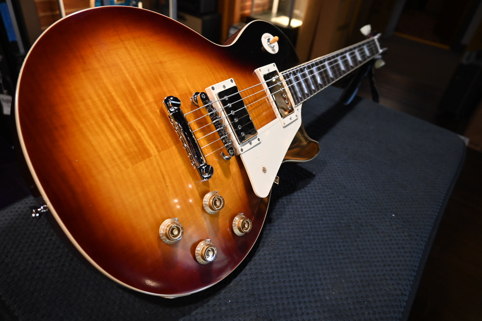 Epiphone Inspired by Gibson Custom 1959 Les Paul Standard Reissue - Washed Bourbon Burst Guitar #0100 - Danville Music