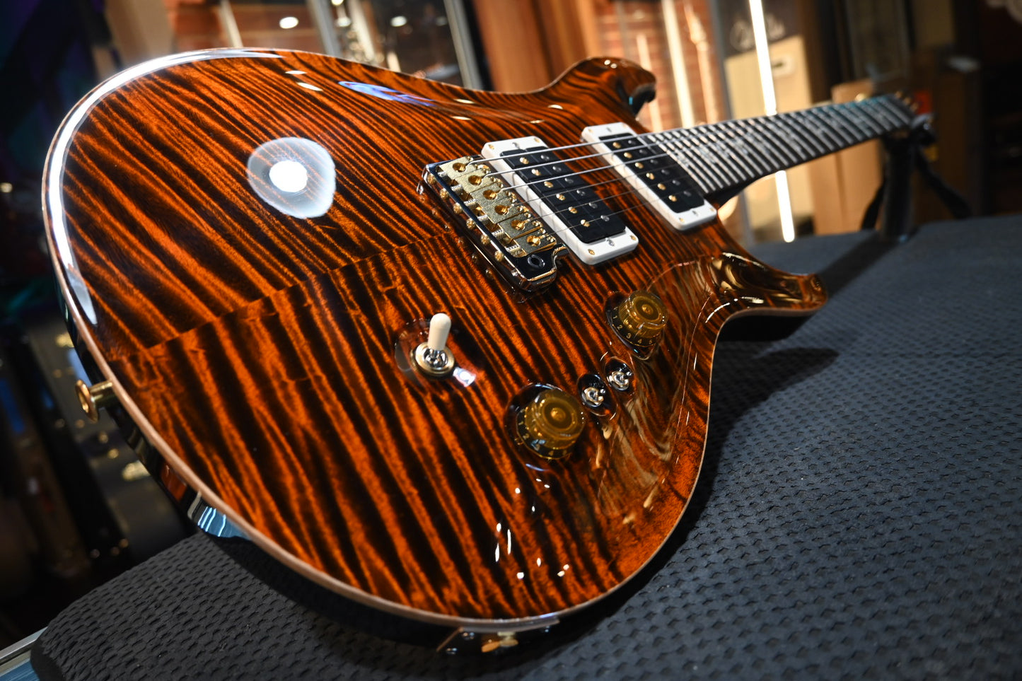 PRS Custom 24-08 10-Top - Orange Tiger Guitar #2970