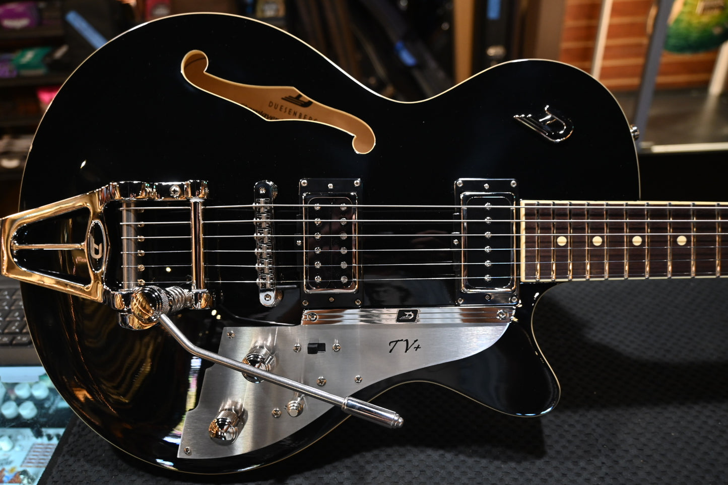 Duesenberg Starplayer TV Plus - Black Guitar #2265