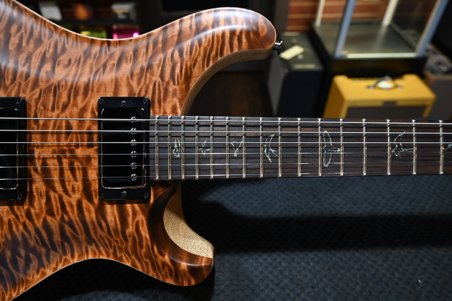 PRS Wood Library DGT 10-Top Quilt - Copperhead Satin Guitar #2068 - Danville Music