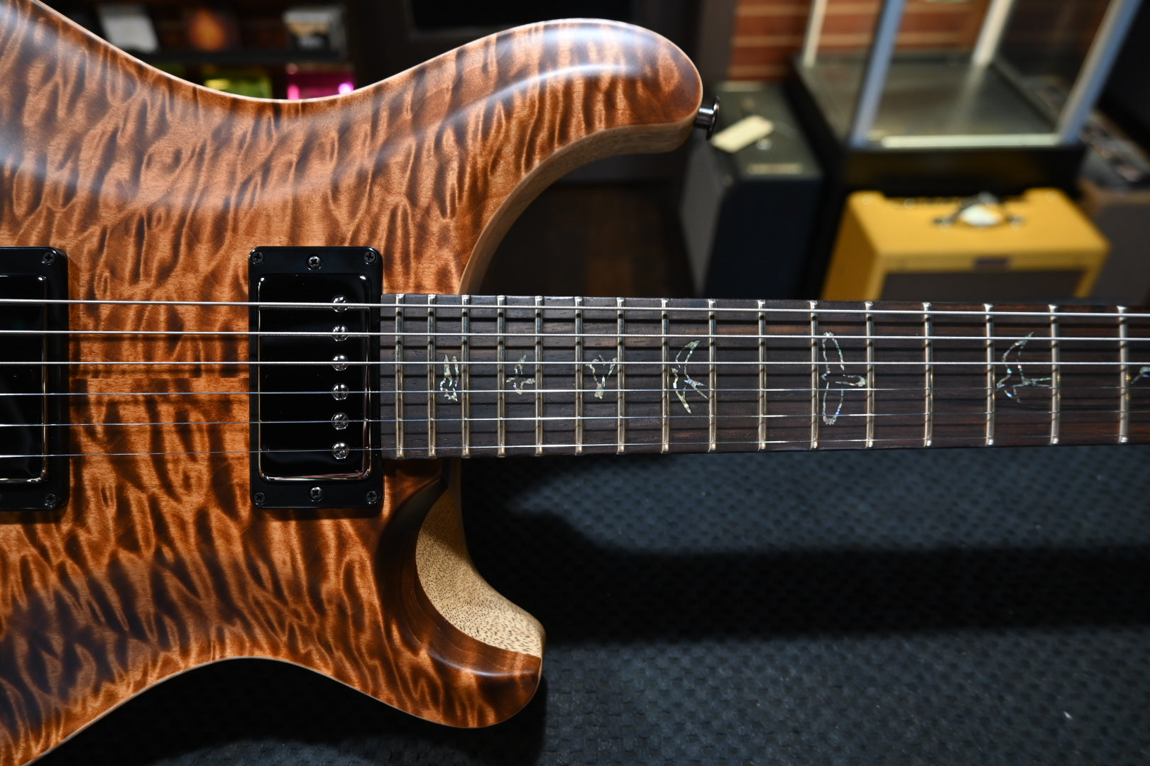 PRS Wood Library DGT 10-Top Quilt - Copperhead Satin Guitar #2068 - Danville Music