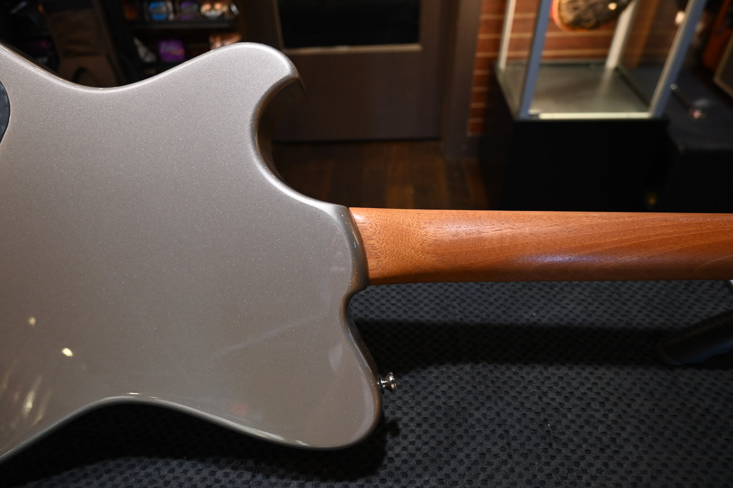 Powers Electric A-Type PF42 Hard Tail - Platinum Metallic Guitar #B425
