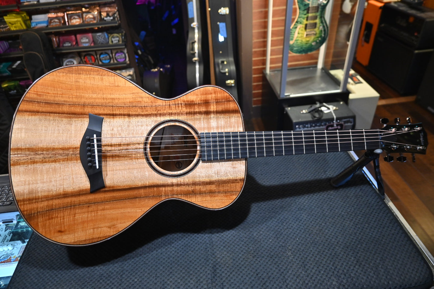 Taylor Custom Select 722e 12-Fret AA Koa/AA Koa Guitar #4501