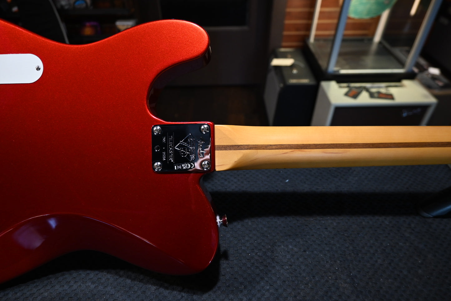 Fender 75th Anniversary American Professional Classic Cabronita Telecaster - Candy Apple Red Guitar #3838 - Danville Music