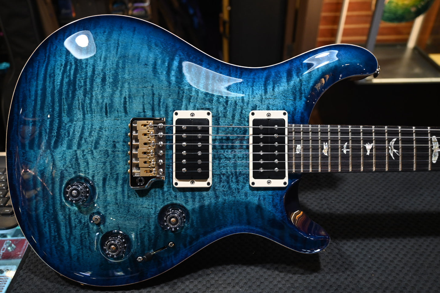 PRS Custom 24 Piezo 2023 - Cobalt Blue Guitar #6989