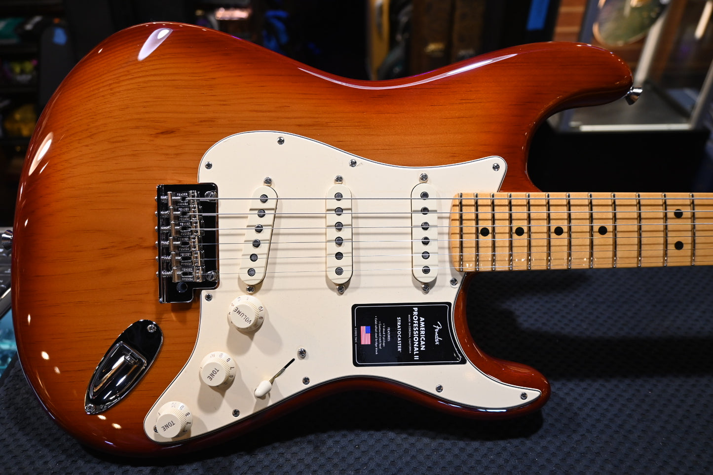 Fender American Professional II Stratocaster - Sienna Burst Guitar #8923