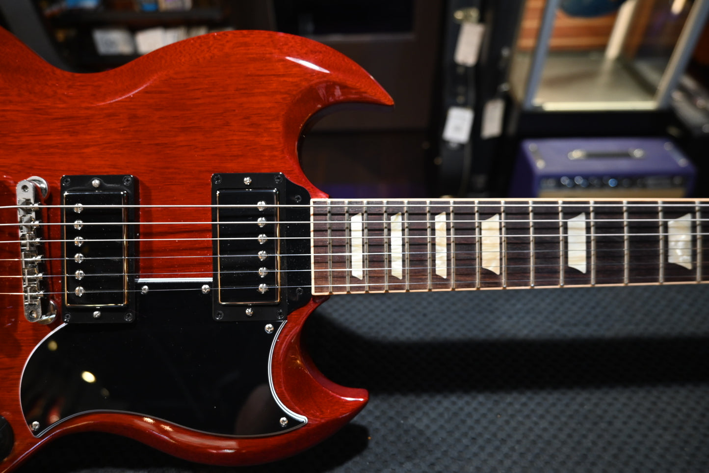 Gibson SG Standard ‘61 Stop-Bar 2016 - Vintage Cherry Guitar #7271 - Danville Music