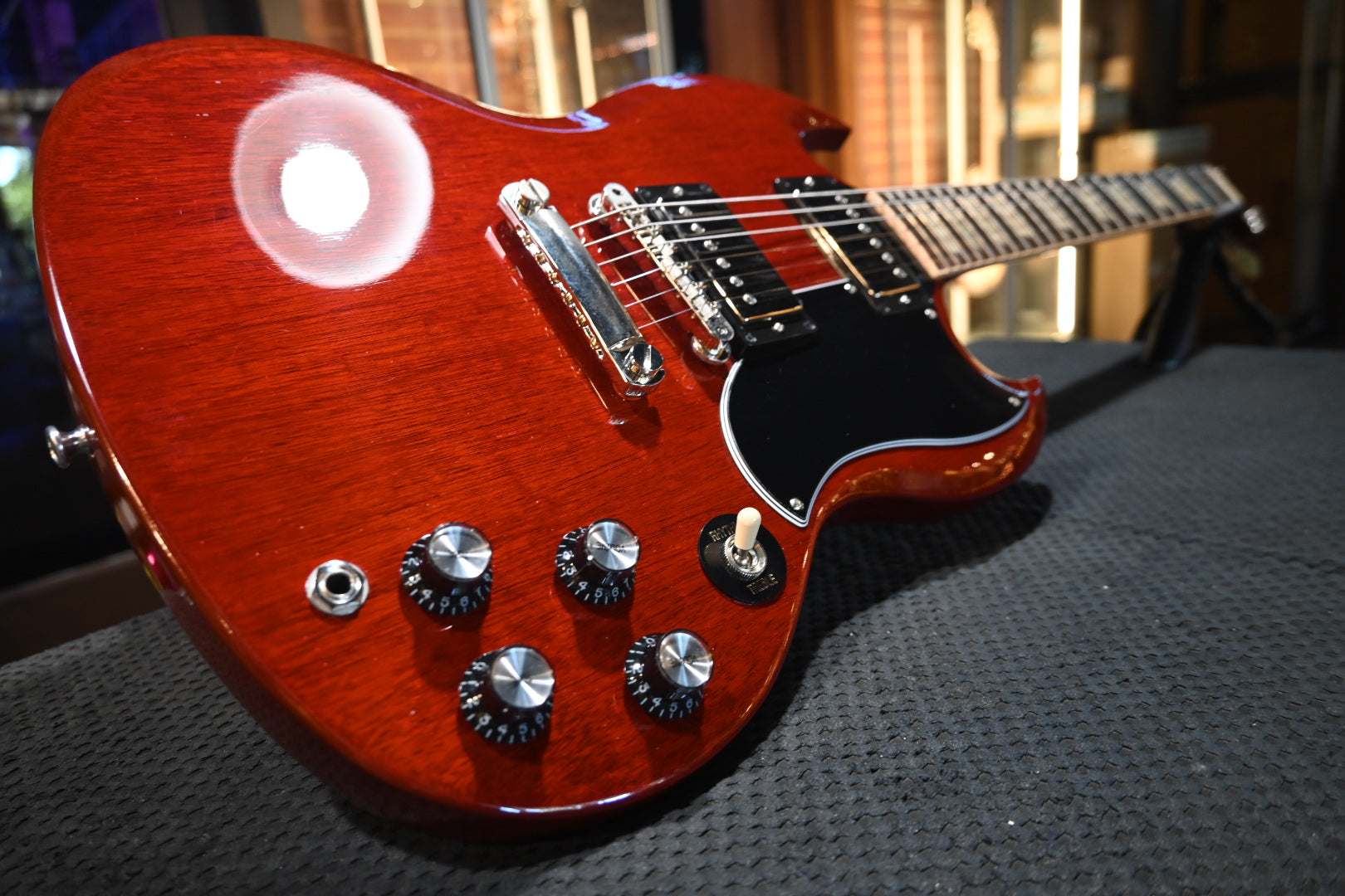Gibson SG Standard ‘61 Stop-Bar 2016 - Vintage Cherry Guitar #7271 - Danville Music