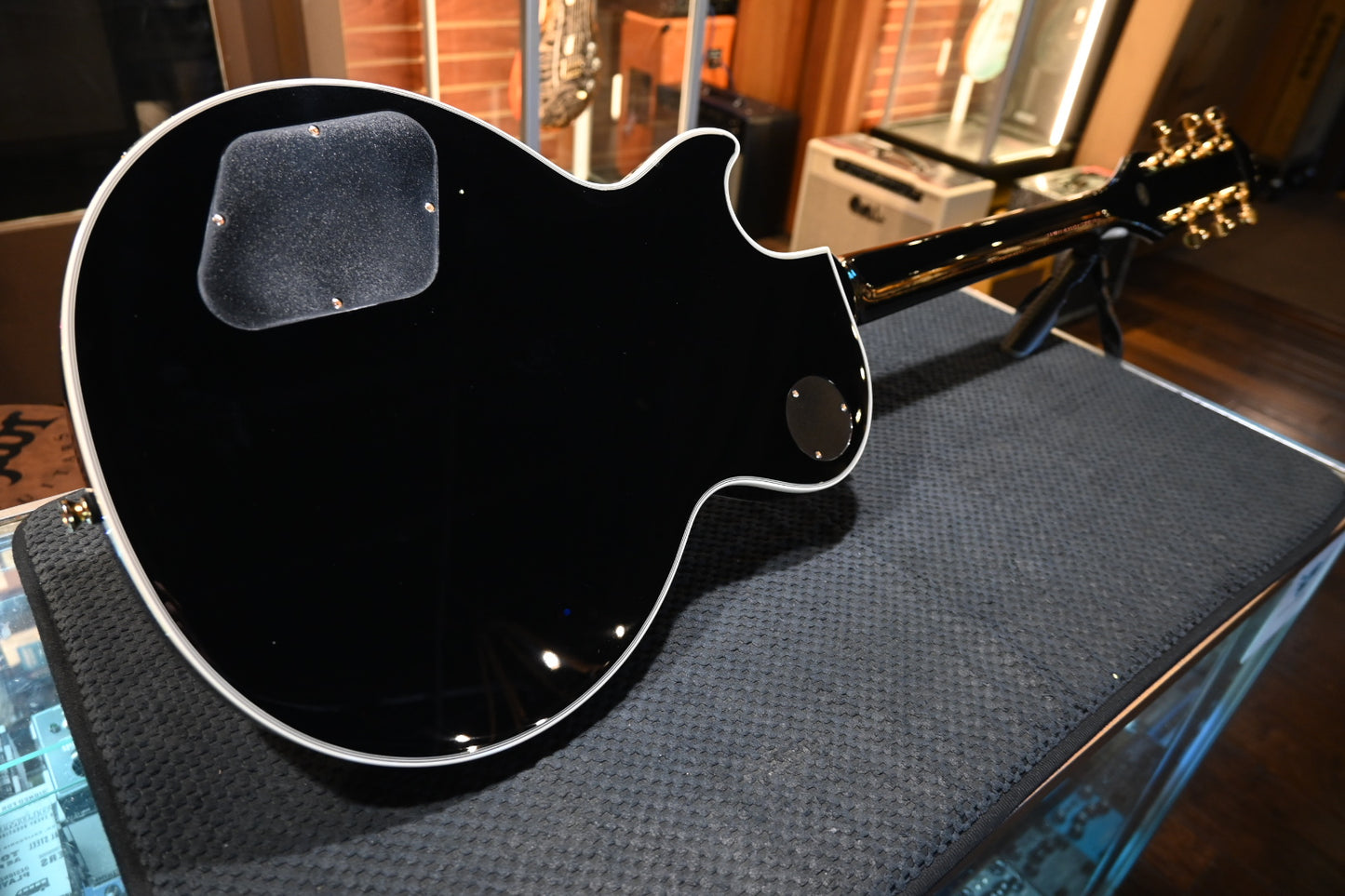Epiphone Les Paul Custom Danville Music X Rosati “Unicorn Sparkle” Edition - Ebony Guitar #3353