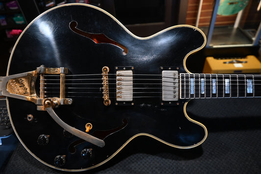 Gibson Custom Shop Keith Richards 1960 ES-355 Collector’s Edition Signed Label - Ebony Guitar #059