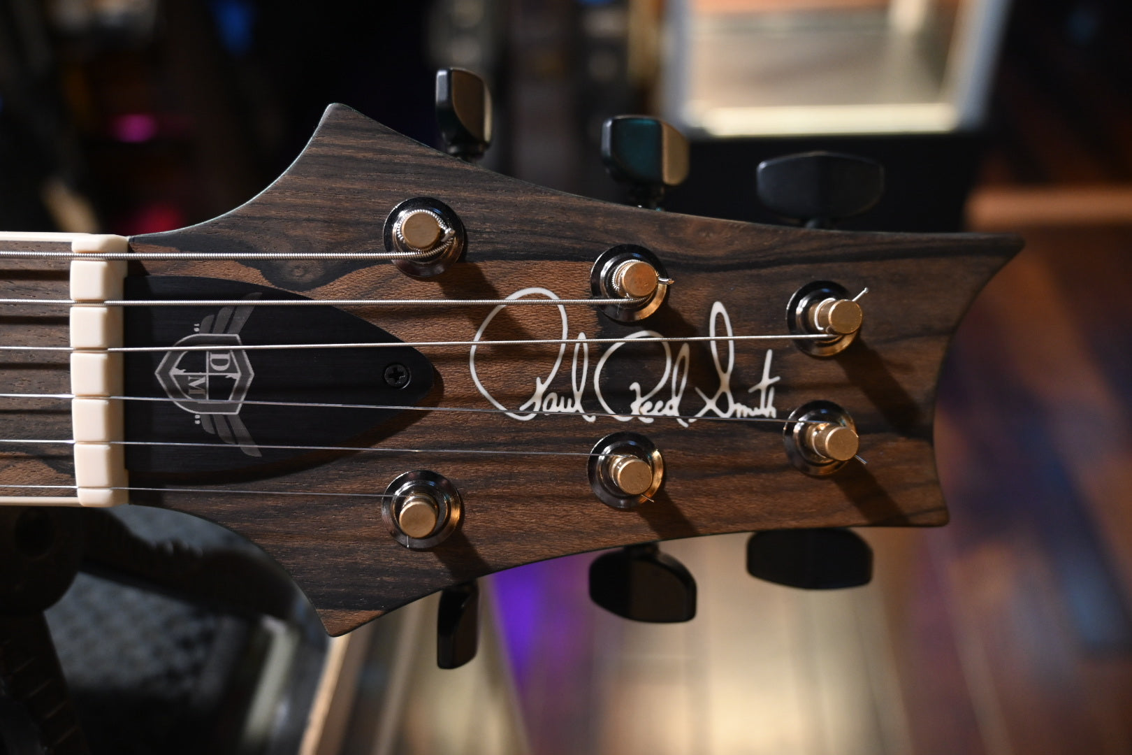 PRS Wood Library McCarty 594 Semi-Hollow Danville Music 35th Anniversary Artist Top - Bahamian Blue Guitar #8199 - Danville Music
