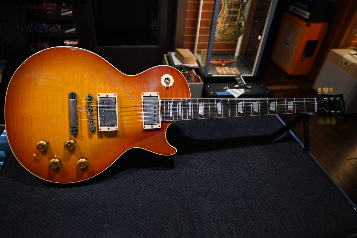 Gibson Custom Shop 1959 Les Paul Standard Reissue Murphy Lab Heavy Aged - Molten Amber Burst Guitar #1754