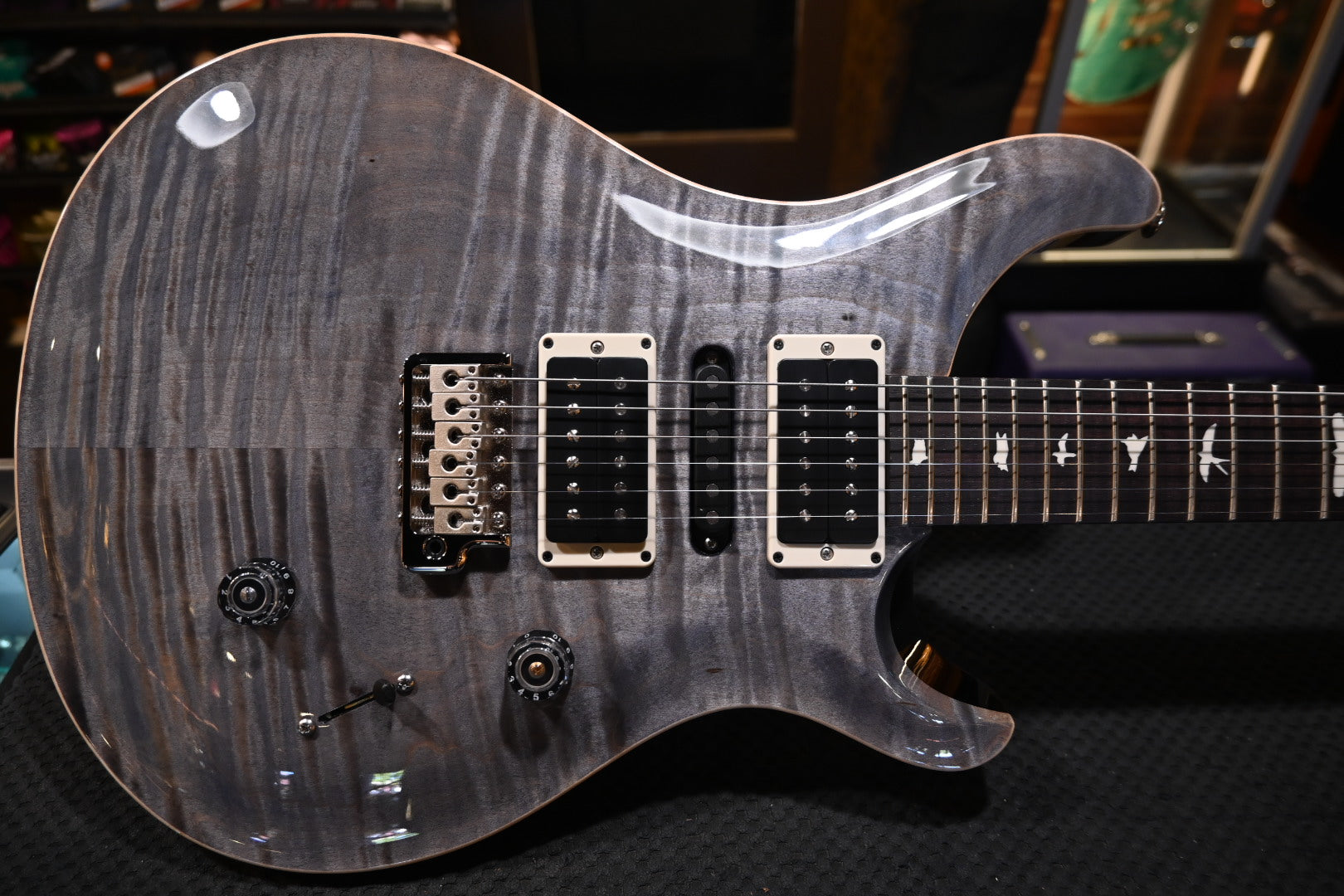 PRS CE 24 Special Limited Edition - Faded Grey Black Guitar #8299 - Danville Music