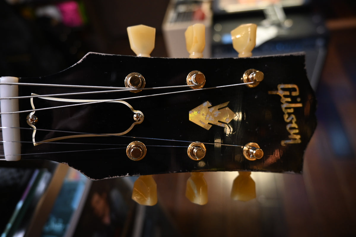 Gibson Custom Shop ES-345 Reissue Varitone Bigsby Murphy Lab Heavy Aged - Ebony Guitar #0479