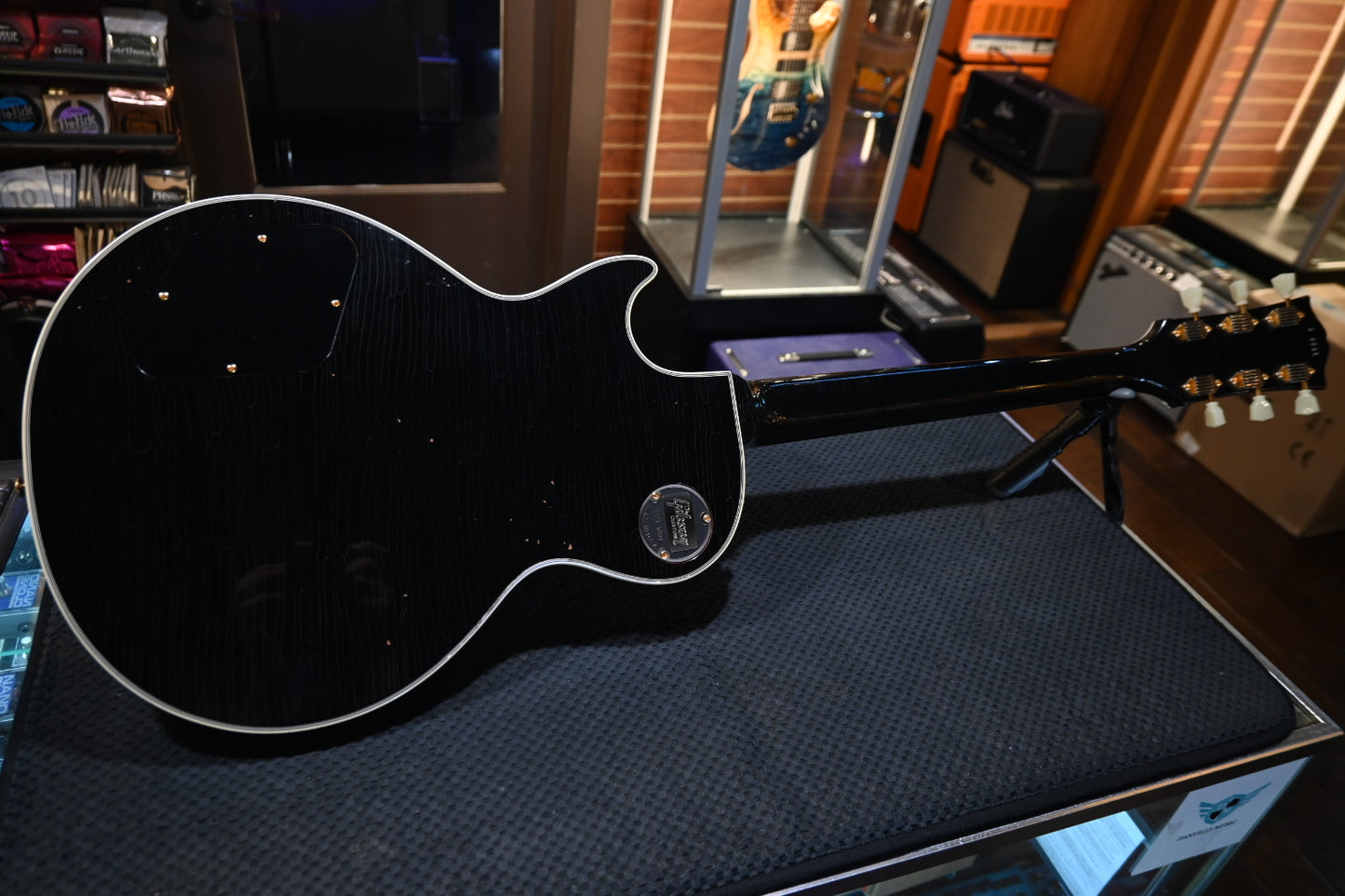 Gibson Custom Shop 1954 Les Paul Custom 2020 Relic - Ebony Guitar #0045
