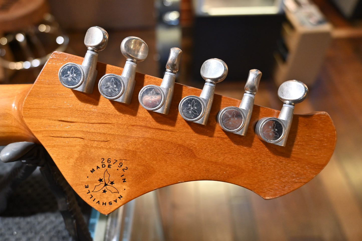 Novo Serus J Left-Handed - Amber Guitar #6792