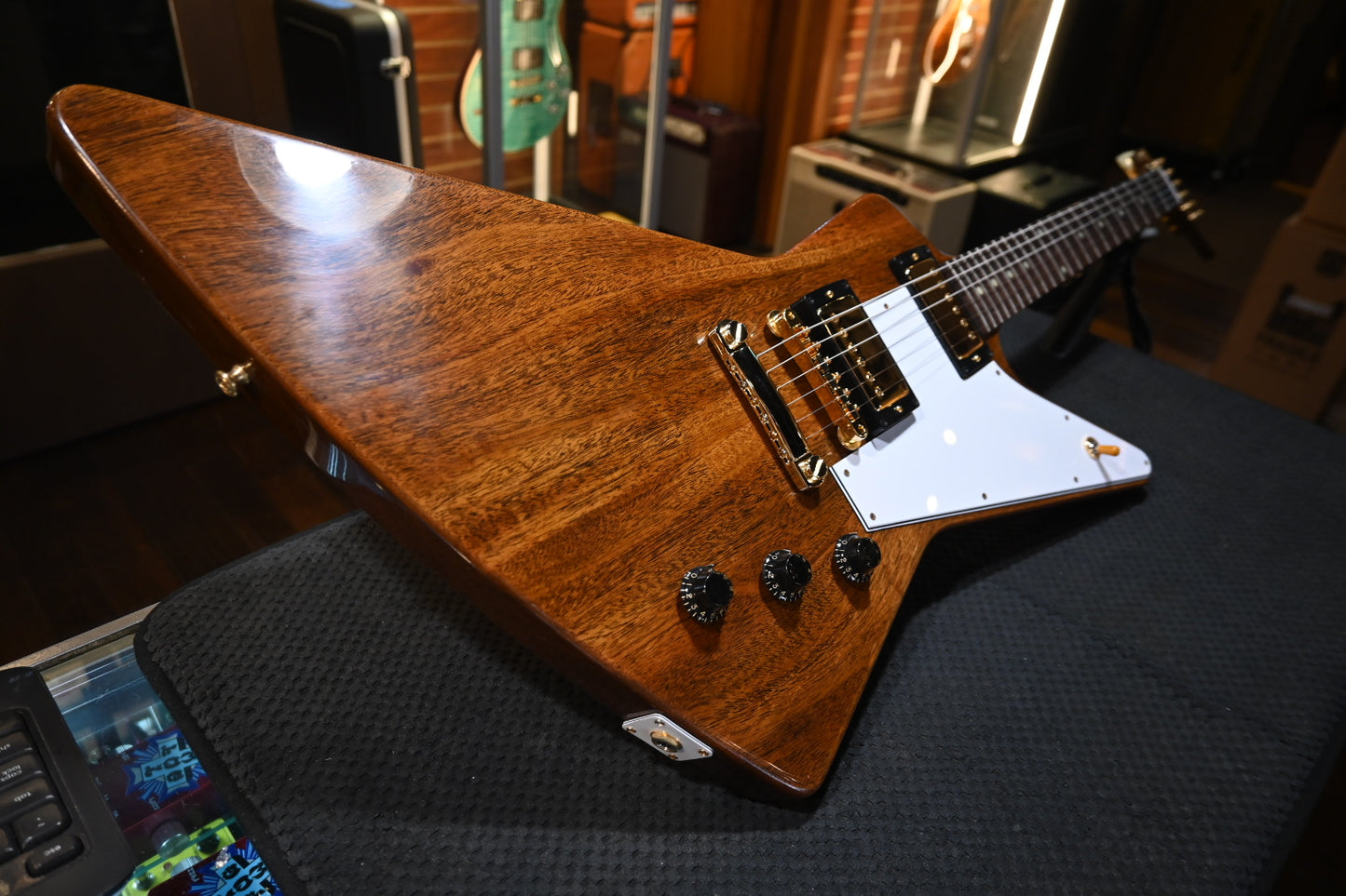 Gibson Custom Shop 1968 Mahogany Explorer Reissue VOS - Antique Natural Guitar #1261