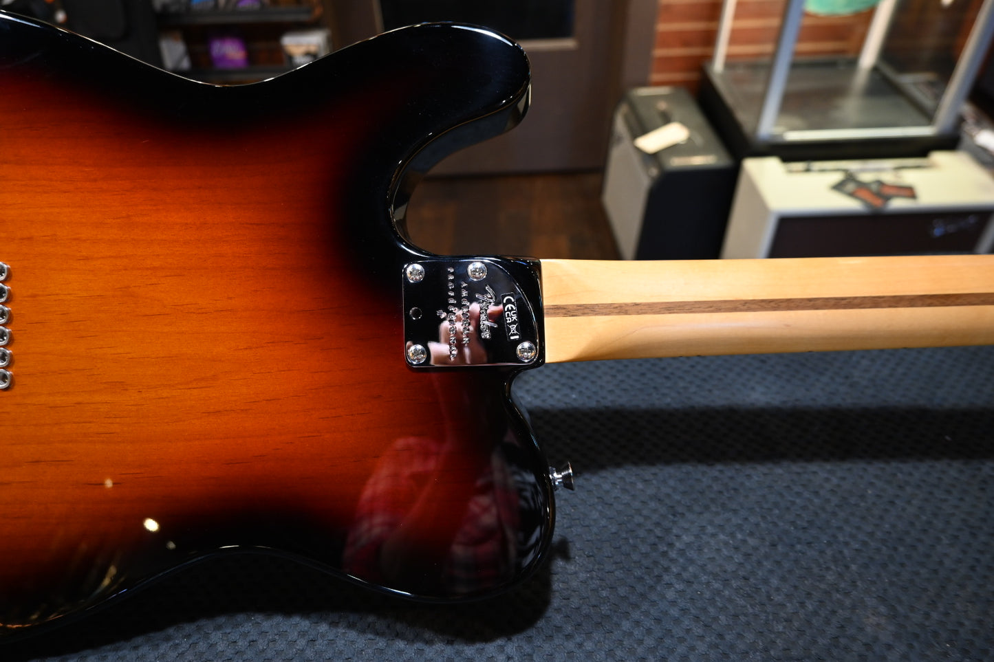 Fender American Professional II Telecaster 2024 - 3-Color Sunburst Guitar #2156 - Danville Music