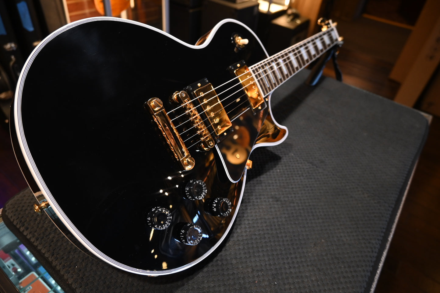 Gibson Custom Shop Les Paul Custom - Ebony Guitar #2988